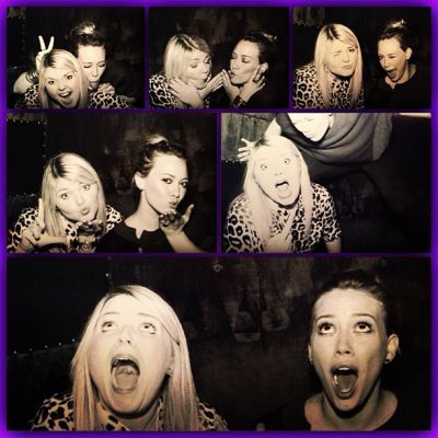 10 november: @lowenban tearin up the photo booth.... Yous n me
