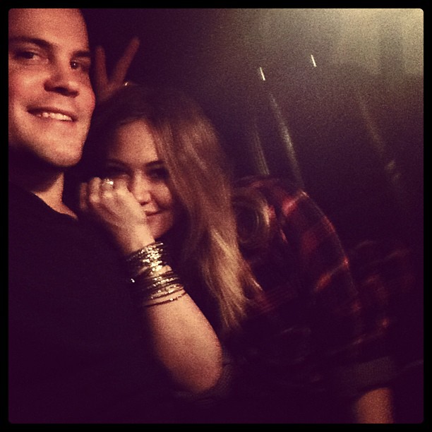 18 januari: Date night...... #Bunny bombed
