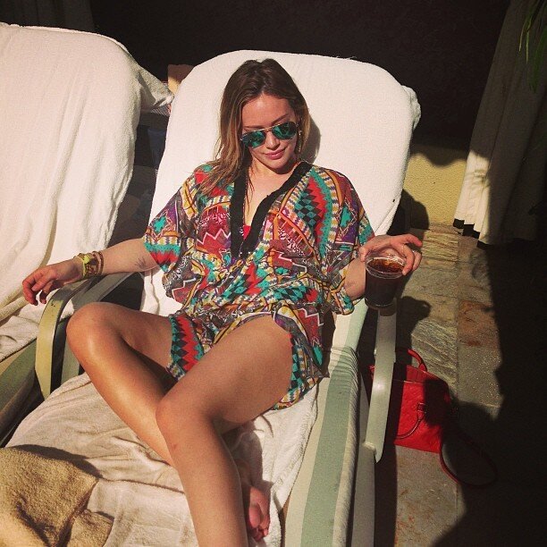 27 februari: Iced coffee with a big heaping side of SUN! #maui #feelin-it
