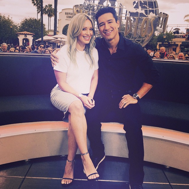 09 april: I had a nice chat with @mariolopezextra about life #YoungerTV and #sparks airing tonight on @extratv check your local listing for times!
