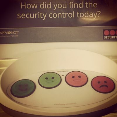 08 Februari:  If they had this at #LAX the face would be rubbed off the red button! 
