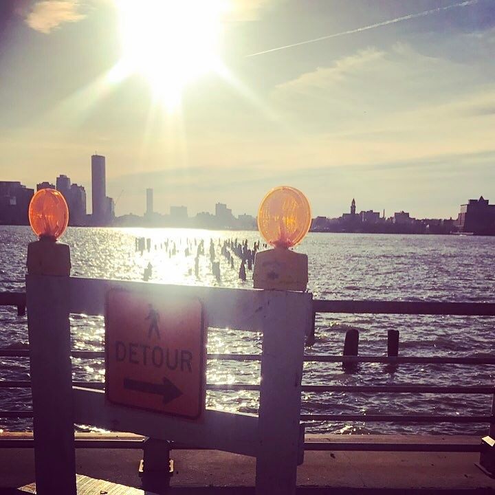 18 april: Detour....
