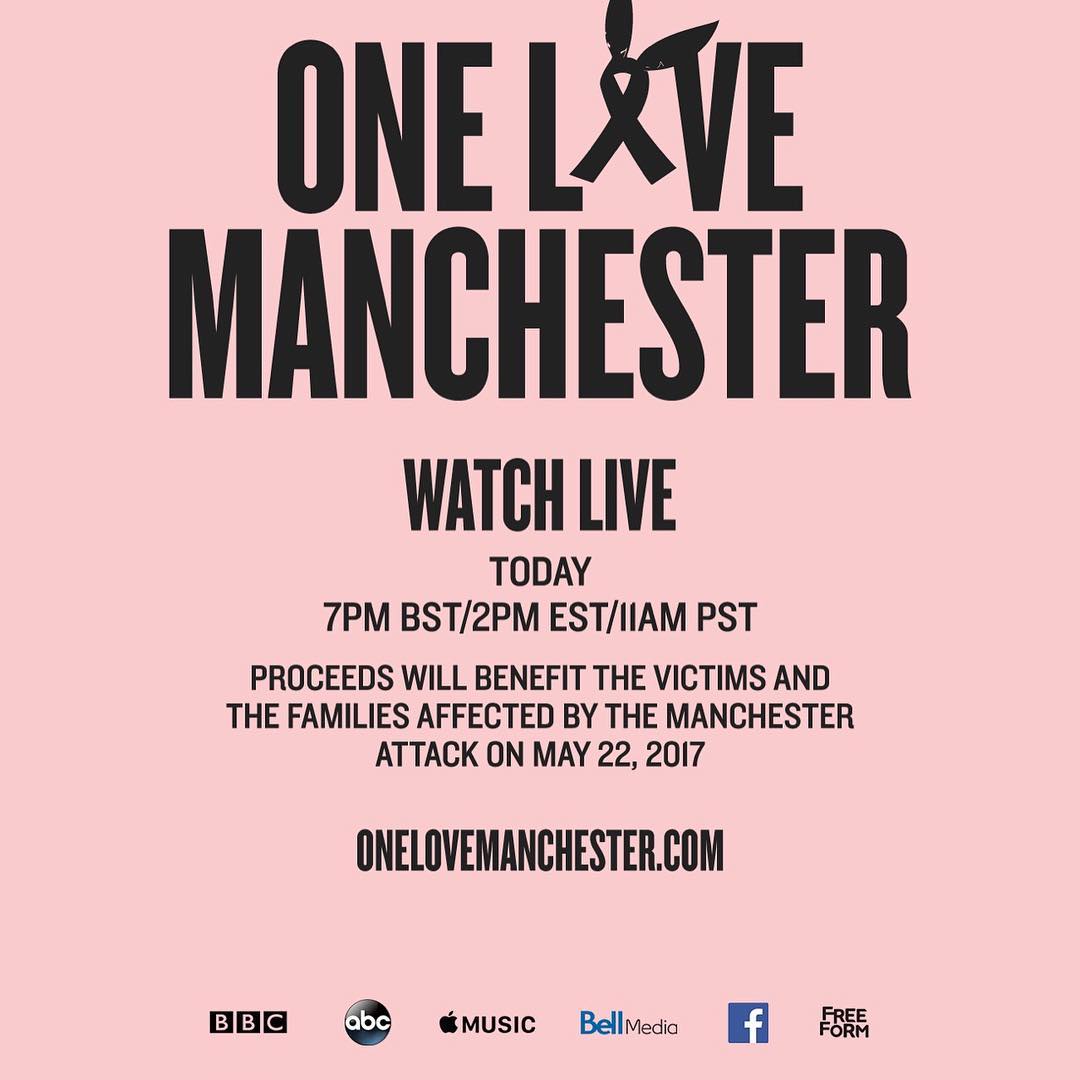 04 juni: #OneLoveManchester onelovemanchester.com 💗
