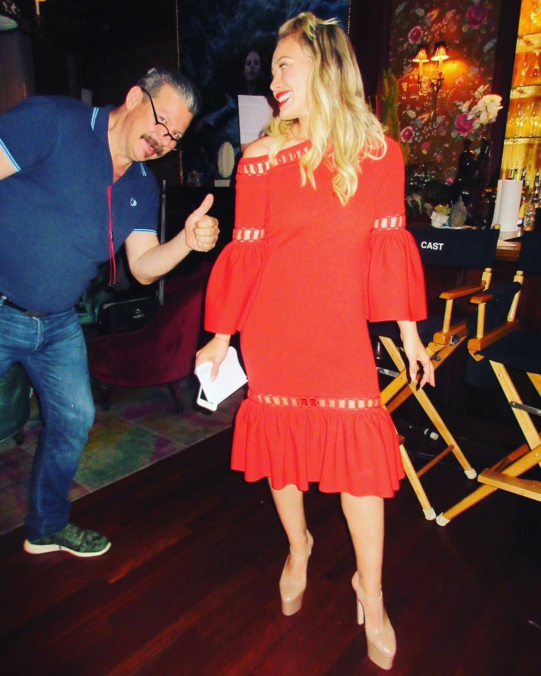 12 juni: Working with the one I love @andymanf @youngertv
