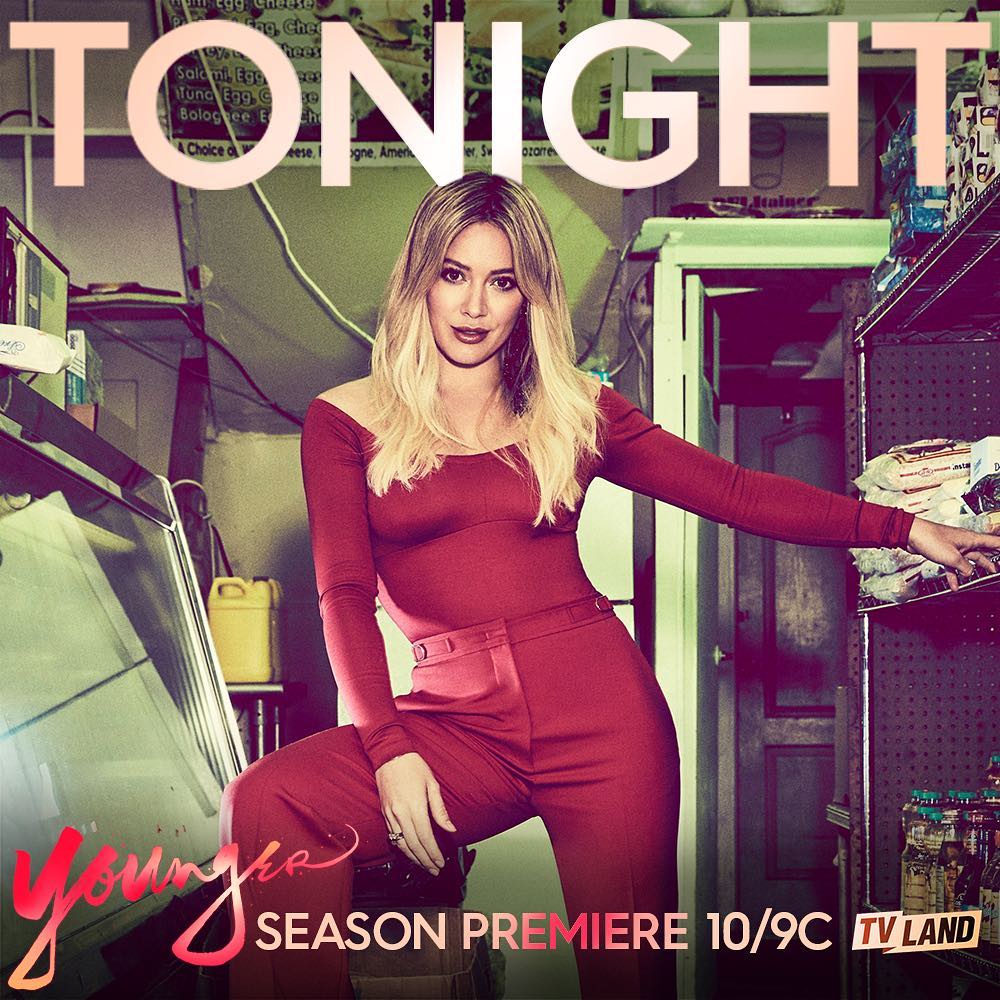28 juni: It’s all going down tonight. @YoungerTV premieres at 10pm on @tvland! #YoungerTV
