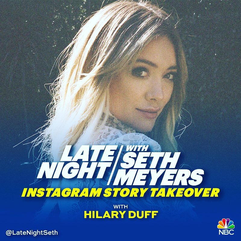 28 juni: @latenightseth ❤️
