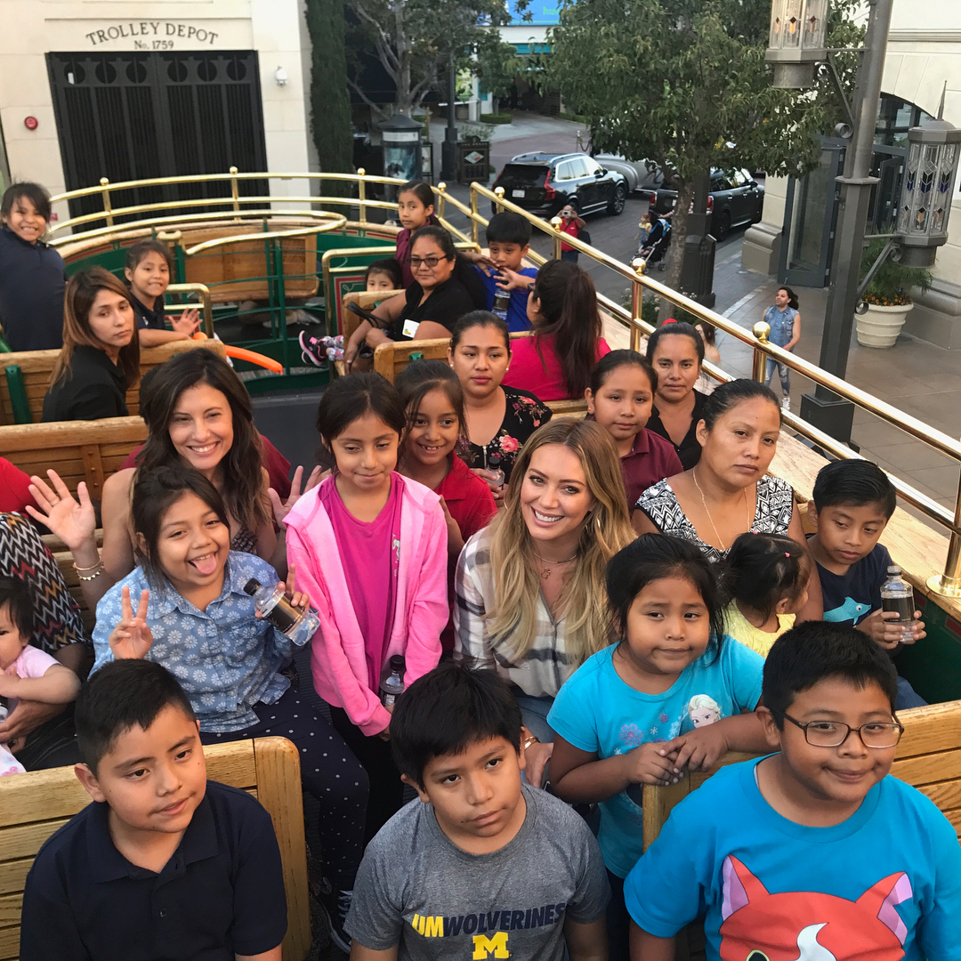 08 september: Had the best time yesterday hosting @Baby2Baby's Back2School event at @TheGroveLA.  We got to spend the afternoon with the the amazing Baby2Baby kids and send them home with new clothes from @GAP plus so many basic essentials and backpacks filled with school supplies for the new school year. ❤️
