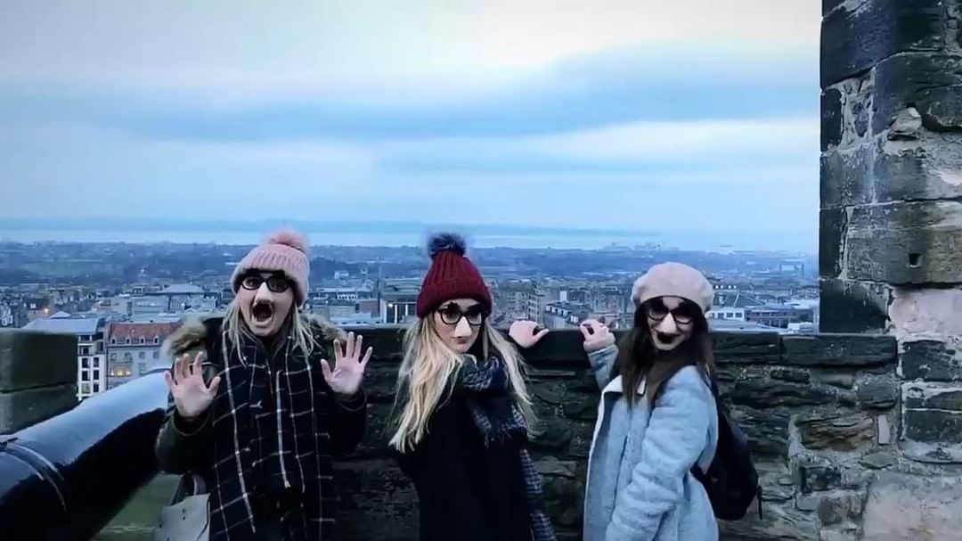 14 januari: incognito at #edinburghcastle❤️🏴󠁧󠁢󠁳󠁣󠁴󠁿❤️ #nohaggisformethankyou
