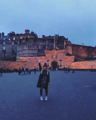 23 januari: Remembering how beautiful Edinburgh castle was today ❤️

