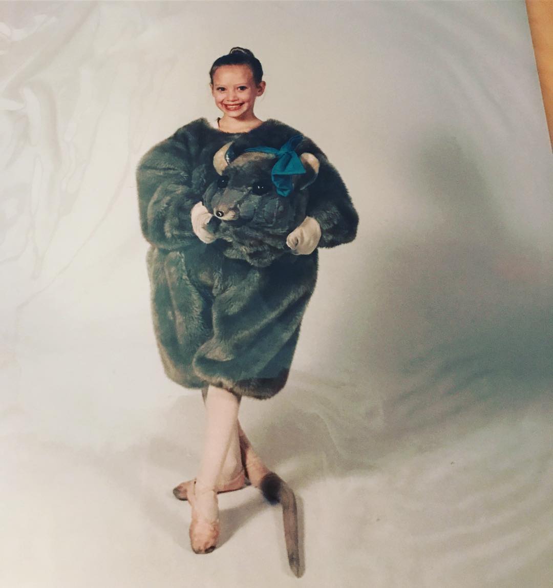 09 januari: For your enjoyment! I think I was 7 ...played a giant rat in the nutcracker 😂
 09 januari: For your enjoyment! I think I was 7 ...played a giant rat in the nutcracker 😂