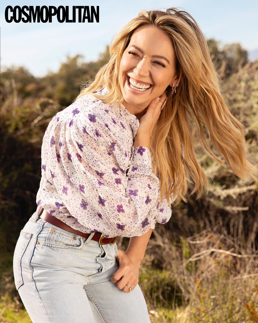 30 september: I’m the cover girl I’m the cover girl! @cosmopolitanuk thank you for letting me grace your cover this month and reminding me that after having kids I lost all my brain cells. Visit Cosmo UK .com to watch the hilarious and embarrassing video that we shot for your entertainment 😂😘😘

