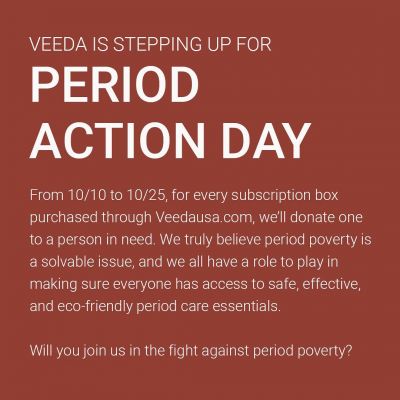 10 oktober: The time for ACTION is now! Join me in taking a stand against period poverty. My company @veedanatural and I are teaming up with @periodmovement for the Veeda In Action initiative. From October 10 to October 25 (my daughter Banks’ birthday!), for every subscription box purchased, we'll donate one subscription box of safe, eco-friendly period care essentials to someone in need. I specifically chose my daughter’s birthday as the end date for this initiative because it’s important that we empower all of our children to understand that our periods are NOTHING to be ashamed about. Ready to join the movement? Visit Veedausa.com to learn more about how you can make a difference and help end period poverty once and for all!
