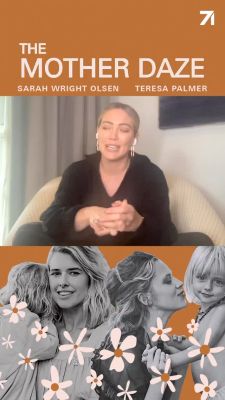 5 janauri: Chats about motherhood with @swrightolsen and @teresapalmer on their @themotherdazepodcast

