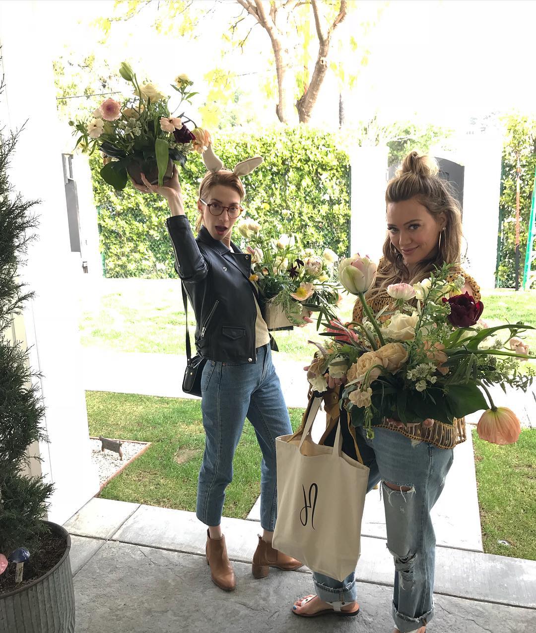 1 april: Naughty Easter bunnies arrived! 🐰
