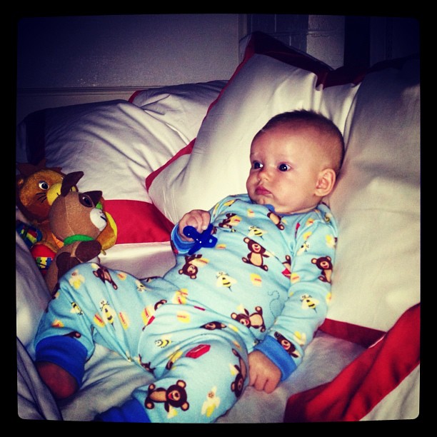 21 juli: I'm 4 months old today!
