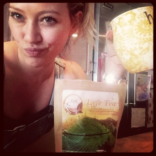 15 Januari: Having a spot of @lyfe_tea (British accent) #healthkick #lyfetea
