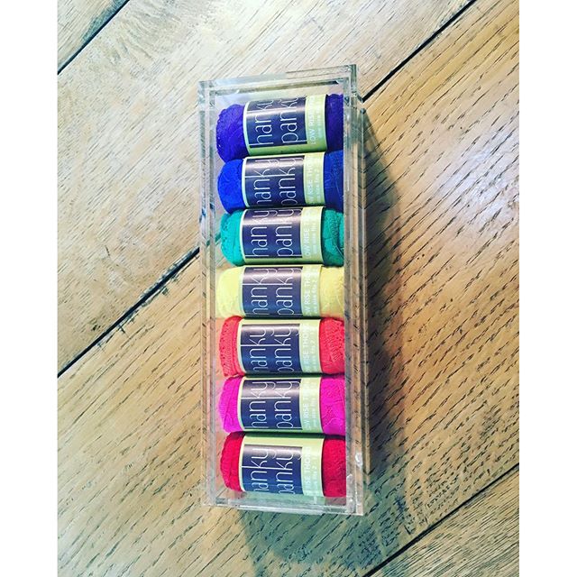 02 maart: New @hankypankyltd are seriously life changing #soexcited #lamelyexcited #drawerchanging 🐰💛💙💜❤️
 02 maart: New @hankypankyltd are seriously life changing #soexcited #lamelyexcited #drawerchanging 🐰💛💙💜❤️
