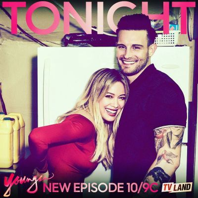 16 augustus: New episode tonight! Who’s gonna be watching with me? @YoungerTV #YoungerTV @nicotortorella and myself will sure be!
