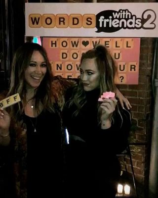 10 november: Had the best time hosting the launch of Words With Friends 2 with my forever bestie @haylieduff – loving this new game! @WordsWithFriends #FunWithFriends #ad
