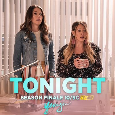 28 augustus: Can you believe it’s the @youngertv finale tonight??? Some big shockers in store for the last epi 😢 tune in if your cool! Love you guys! Thanks for supporting us throughout season 5 and being as passionate as you are! We love you and are gearing up for season 6! ❤️
