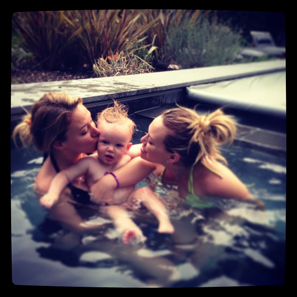 07 maart: Luca sandwich @hilaryduff
